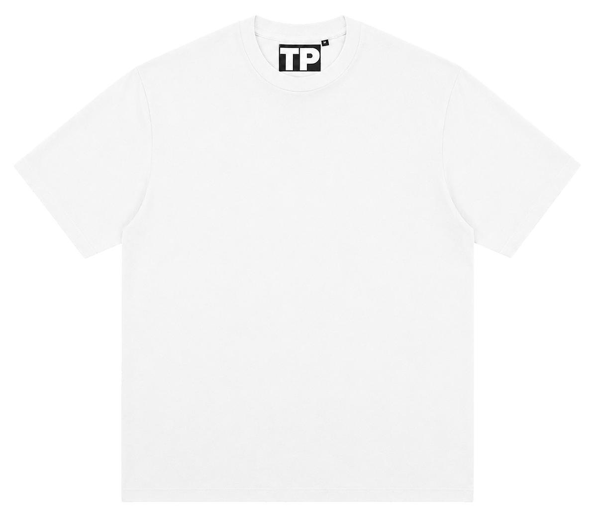 I don't know oversized t-shirt by TELEPORTATION, white, front
